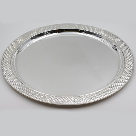 Round Platter Chased