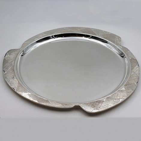 Round Platter Chased